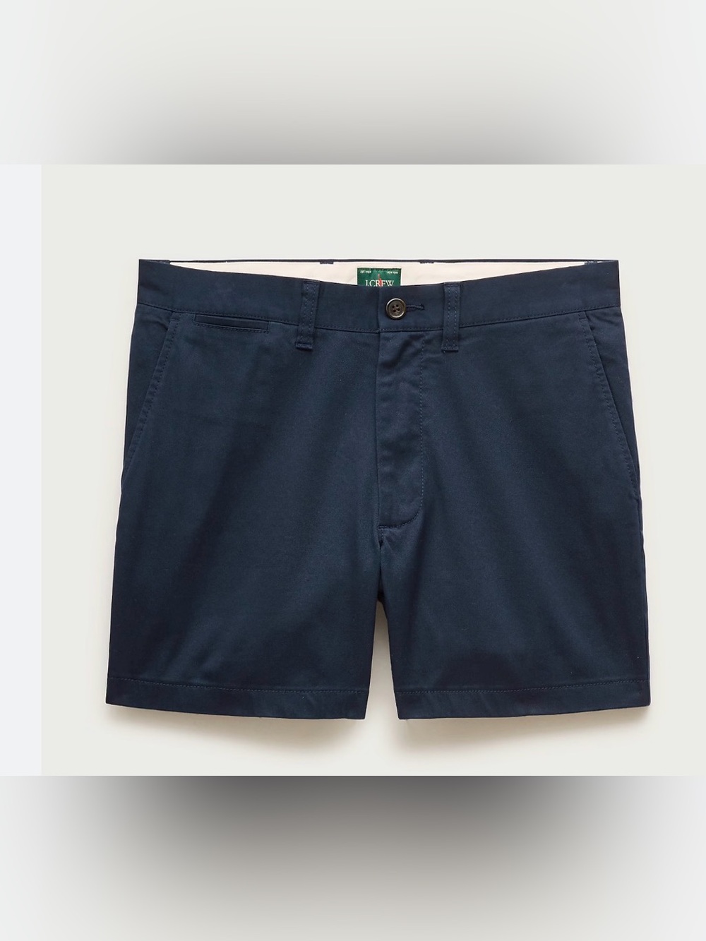 J.Crew Oarsman Mens Portsider Shorts 30 5" Inseam Navy Blue Chino NWT